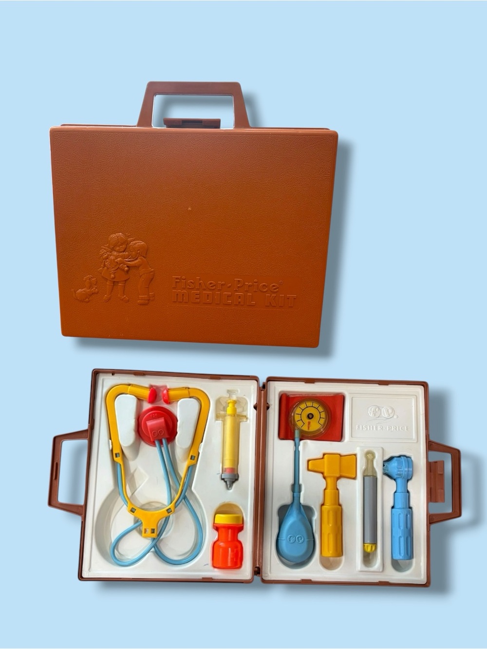 Fisher-Price Kids Medical Kit 1977